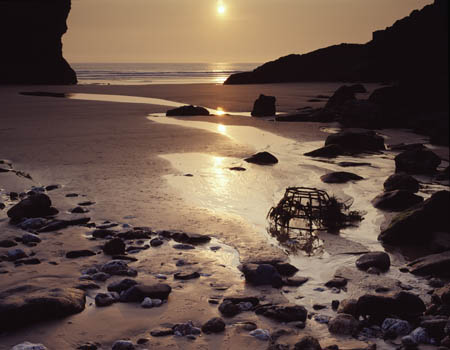 Bedruthan Beach Sunset 2