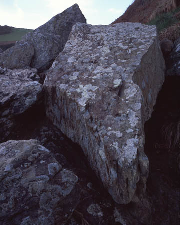 Rock near Portloe