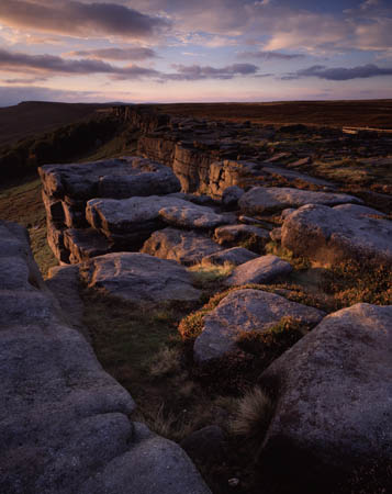 Stanage Edge print