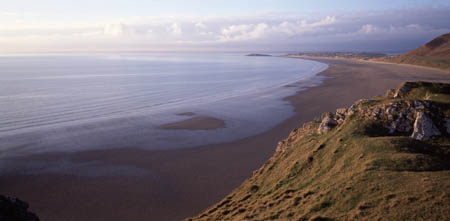 Rhossili Beach evening fr15