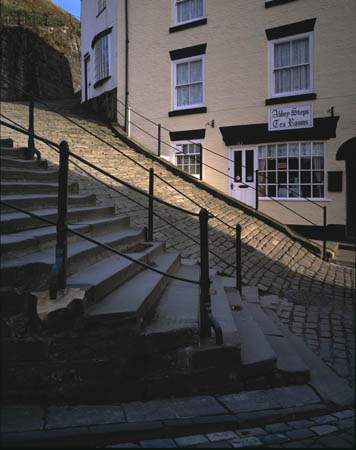 Steps to Whitby Church