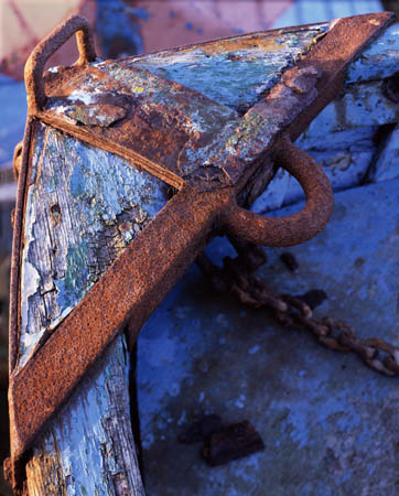 Rusty Boat Lindisfarne